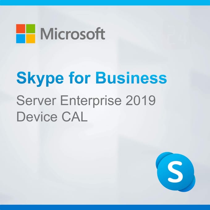 Skype for Business Server Enterprise 2019 Device CAL