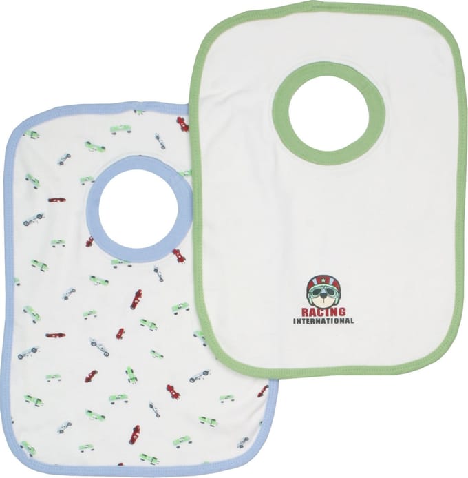 Bianco Blu Babies Slabber - 2 stuks - Blauw