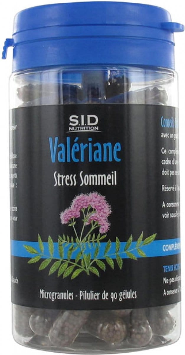 S.I.D Nutrition Stress Slaap Valeriaan 90 Capsules