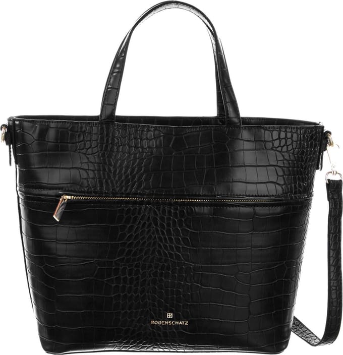 Bodenschatz Schoudertas Handtas Shopper Bag Black Zwart
