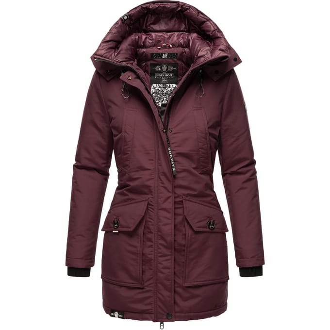 Navahoo dames winterjas Blizzardstorm – Lang, Warm & Functioneel