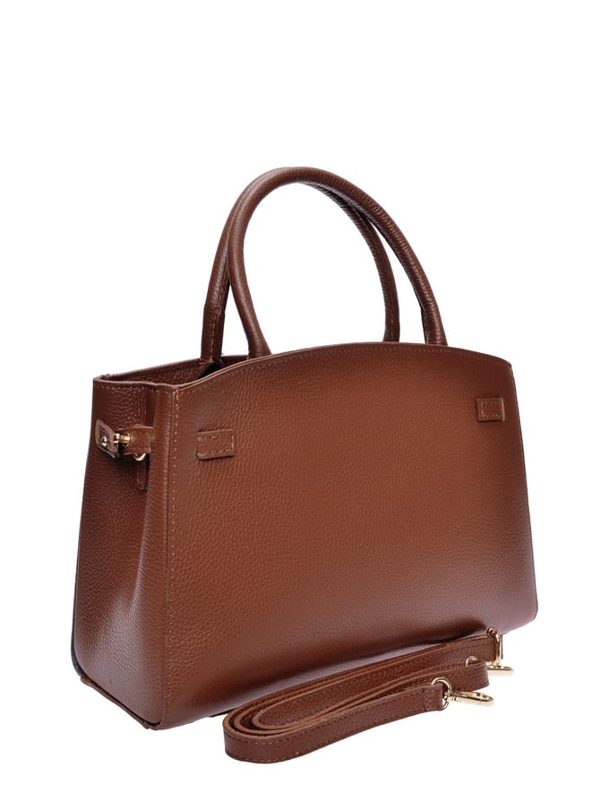 Isabella Rhea Bordeauxrood Rundleer Tas