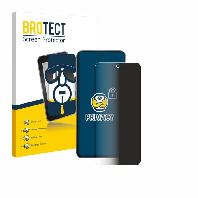 BROTECT - privacy screenprotector voor Oppo F29 Pro - Folie Beschermfolie Blauwlichtfilter