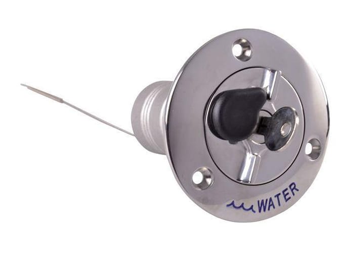 Pfeiffer Marine DEKDOP RVS WATER MET SLOT 38MM