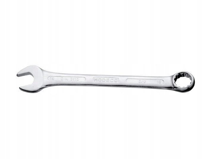 Ringsleutel 18 mm CRV - 22 cm lengte