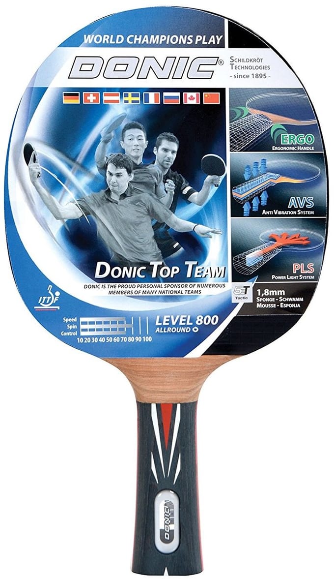 Tafeltennisracket Schildkröt Top Teams 800 AVS PLS-Griff