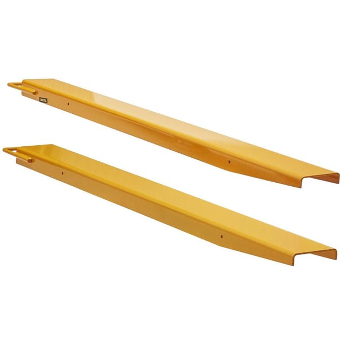 Palletgaffelverlengstukken, 60  Lengte 4,5  Breedte, Heavy Duty Koolstofstaal Gaffelverlengstukken voor Heftrucks, 1 Paar Heftruckverlengstukken, Industriële Heftruck