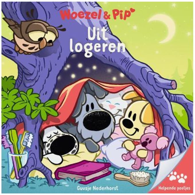 Uit Logeren - Woezel & Pip - Helpende Pootjes - Guusje Nederhorst