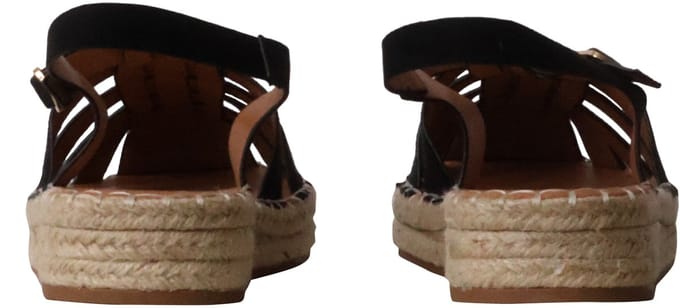 Sandalen met bandjes in Parijs