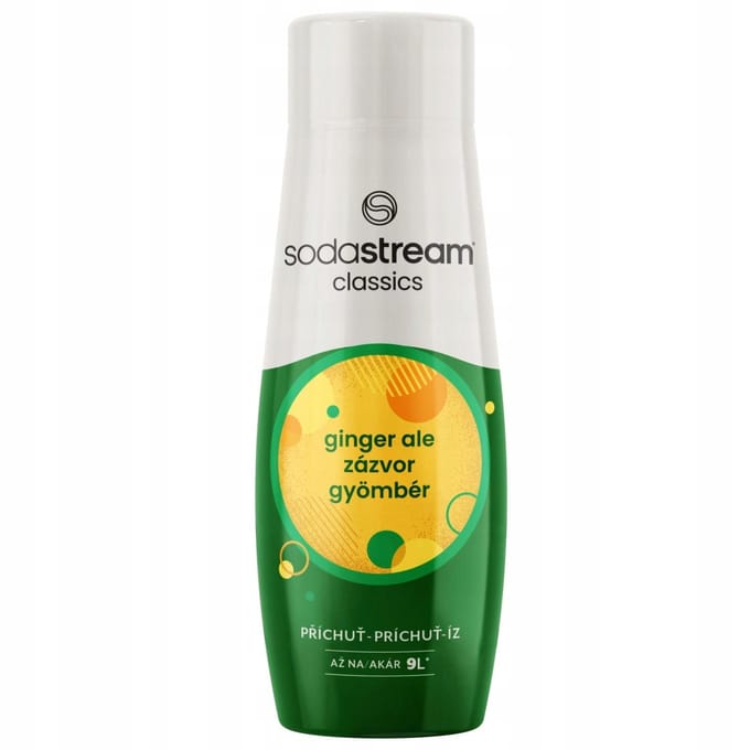 Soda Stream Serie - Limonadesiroop - Imbir & Citroen - 880 ml
