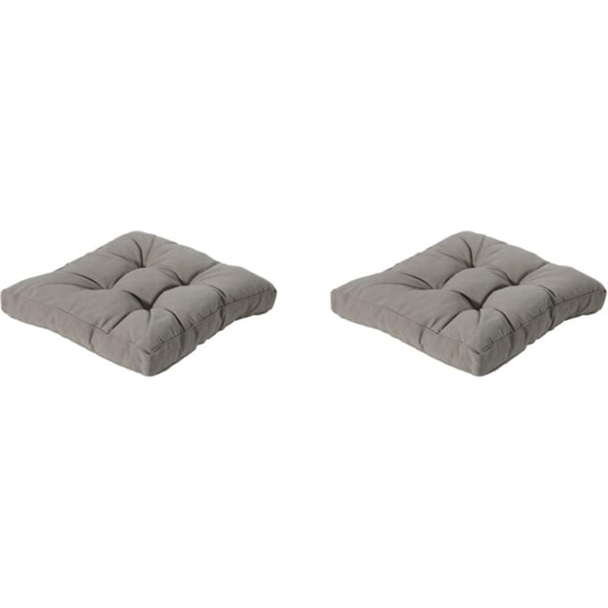 Madison - Florance Zitkussen Rib liver - Ca. 73x73 cm - Set van 2