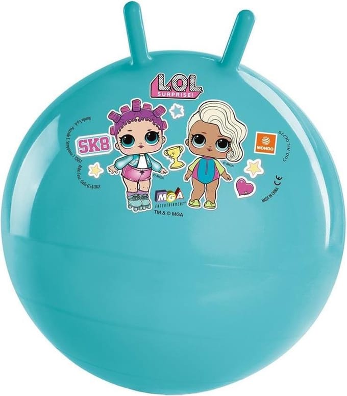 Mondo - Skippybal - LOL Surprise - 50 Cm - Lichtblauw