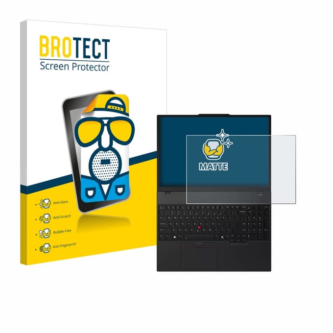 BROTECT - Screenprotector voor Lenovo ThinkPad T16 Gen 4 - Folie Beschermfolie matte