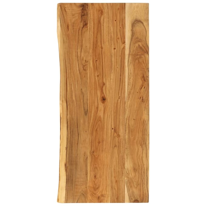 vidaXL - Wastafelblad - 114x52x2,5 - cm - massief - acaciahout