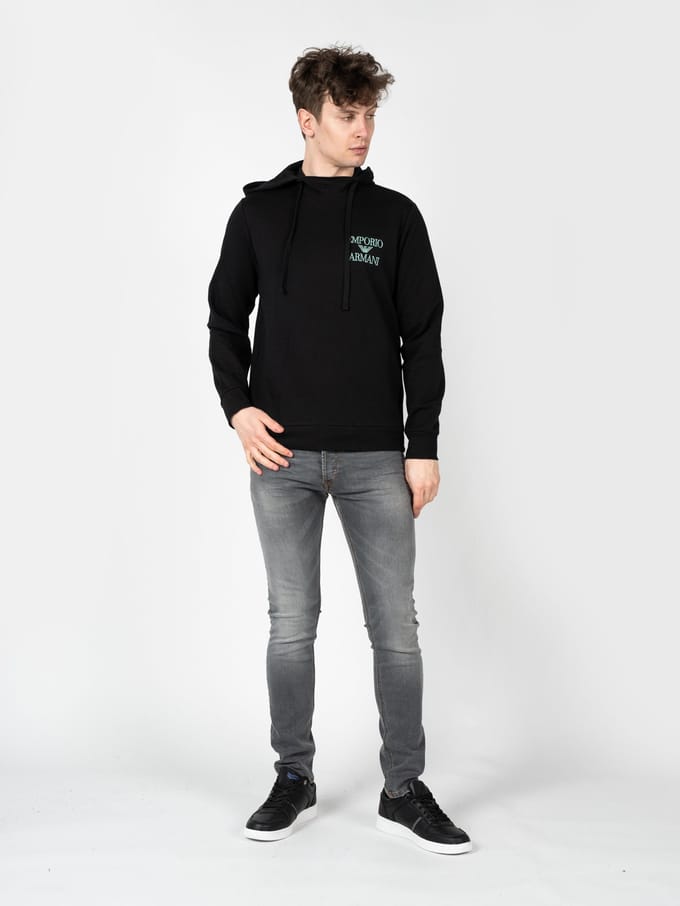 Emporio Armani blouse Mannen zwart