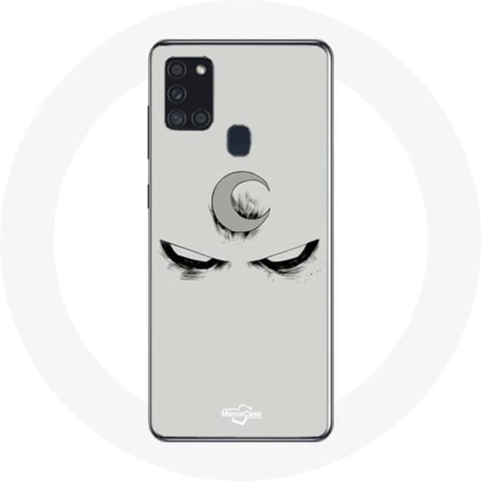 Coque pour Samsung Galaxy A21S Moon Knight Batman Saison 1 Yeux en colère