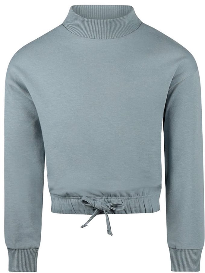 Koko Noko meisjes trui with turtle neck Blue