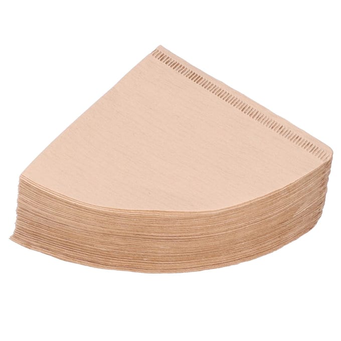 100 Stuks Filterpapier Wegwerp Koffiefilter Druppelpapier Koffiefiltratie Accessoires beige