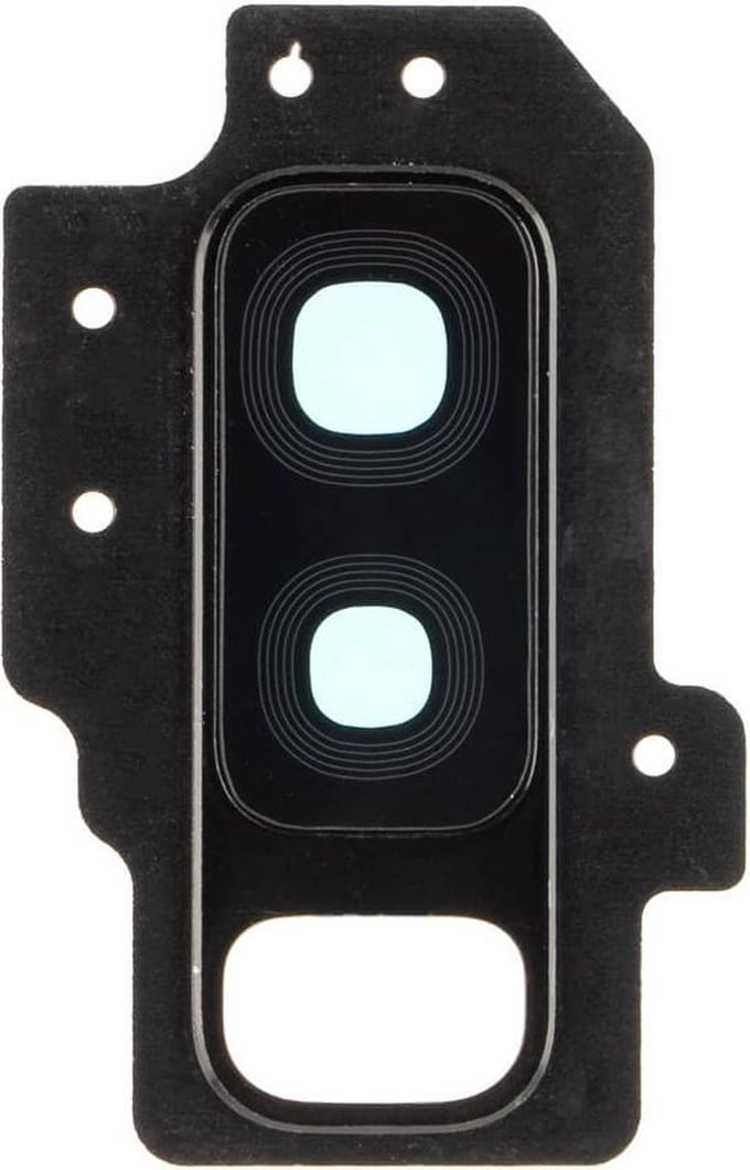 Camera Lens Cover Geschikt voor Samsung Galaxy S9 Plus – Glas – Zwart