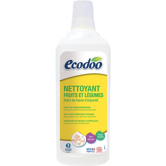 Ecodoo Fruit en groente reiniger bio 750 Milliliter