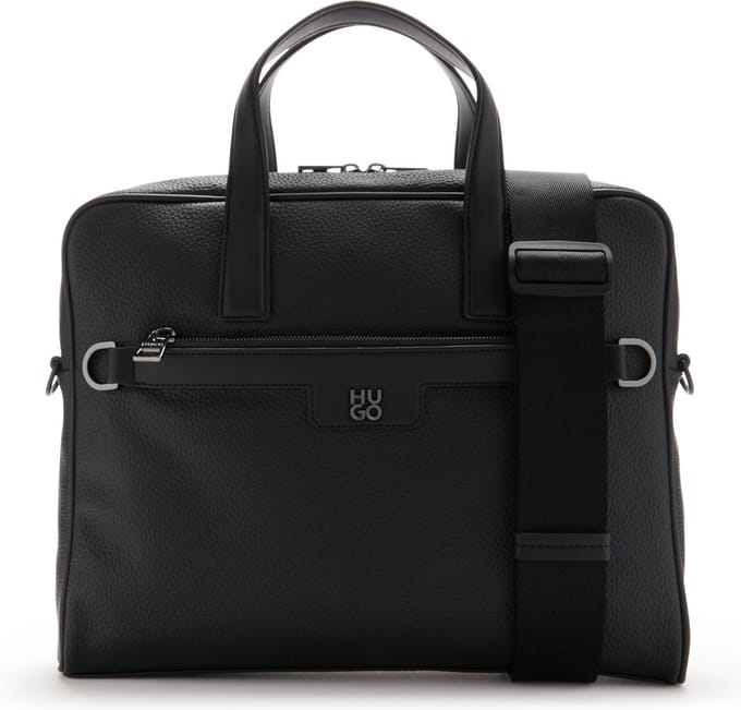 Hugo Boss Nesh 50523508-001 - Heren - Laptoptas - Zwart