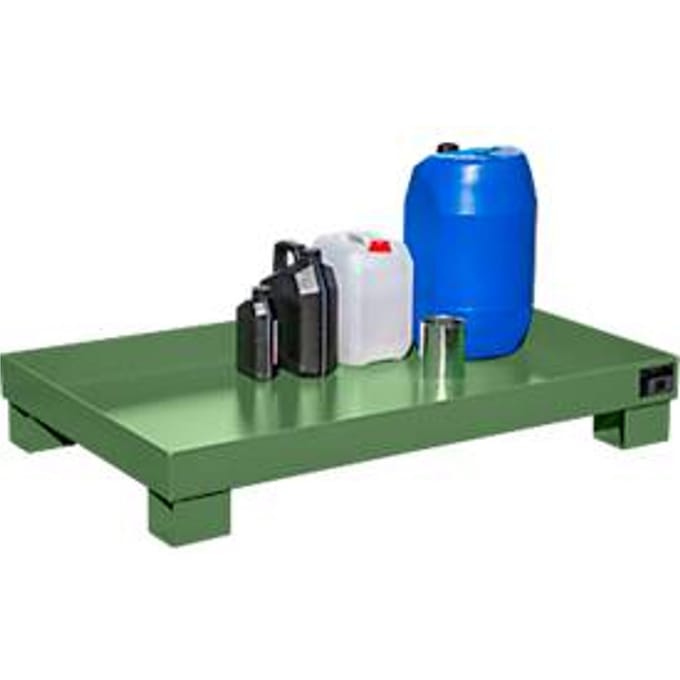 Lekbak AW60-3 groen RAL6011