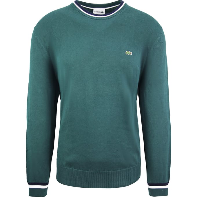 Lacoste Logo Heren Groene Trui