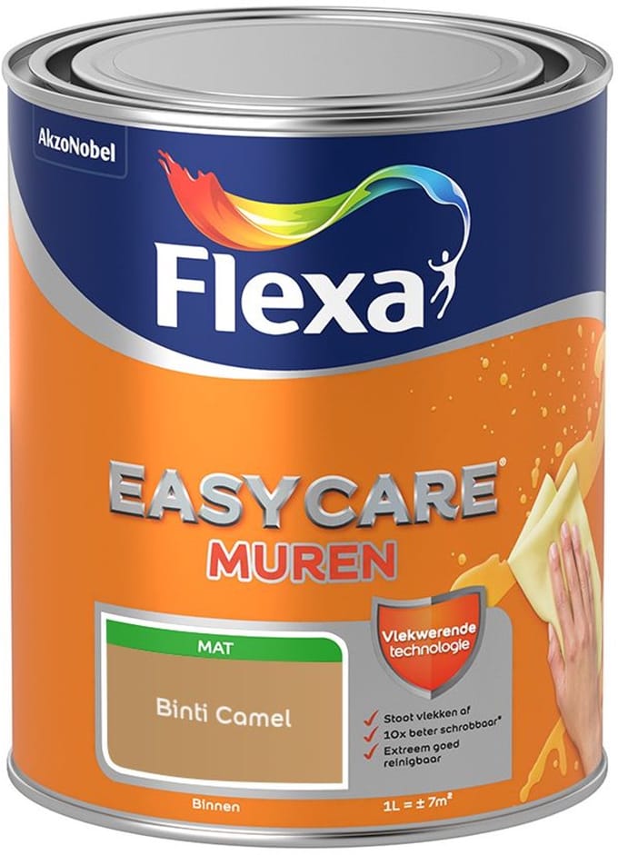 Flexa - Easycare Muren - Binti Camel - Mengverf - 1 L