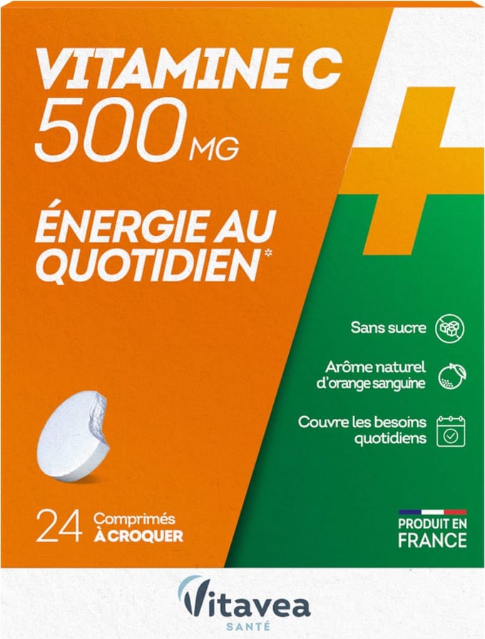 Vitavea Vitamine C 500 mg 24 Kauwtabletten