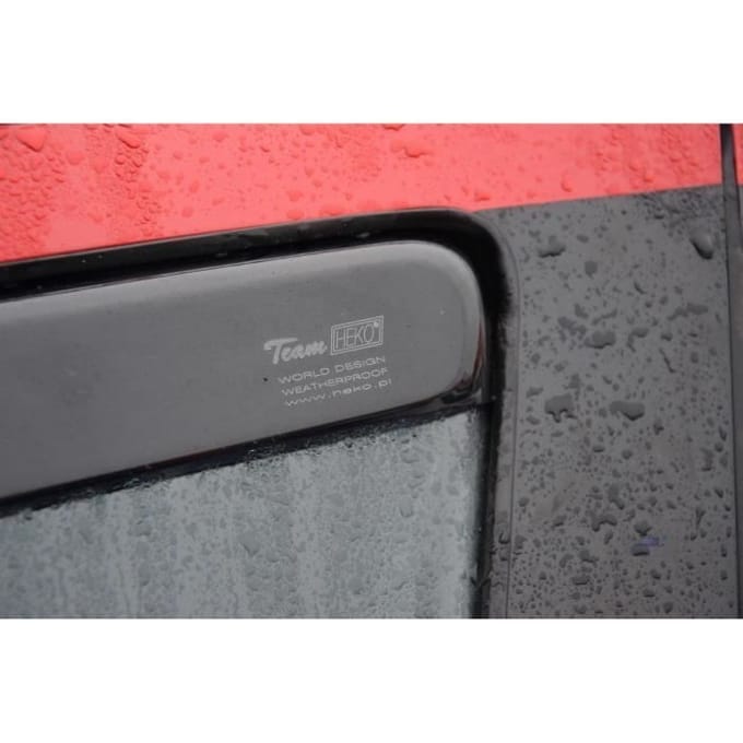 Déflecteurs d'air - Heko - Mitsubishi Lancer 4-Porte - Fumé - Acrylique renforcé - Installation facile