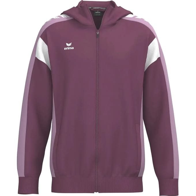 Erima Celebrate 125 Trainingsjack Met Capuchon Heren - Burgundy / Lavender | Maat: M