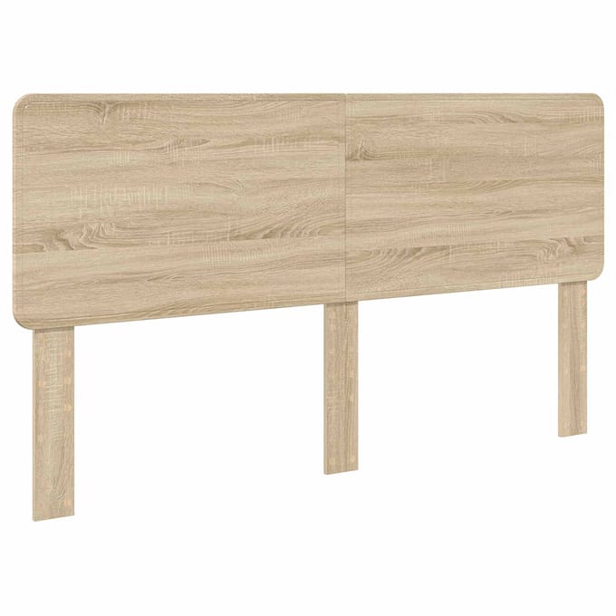 vidaXL Hoofdbord Sonoma Eiken Bewerkt hout