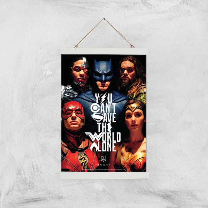 DC Justice League Giclee Art Print - A3 - White Hanger