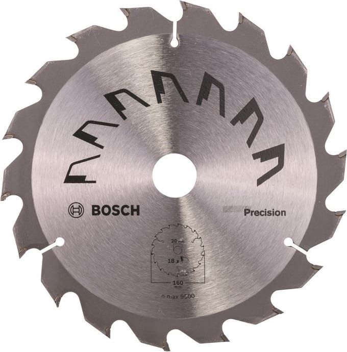 CIRKELZAAGBLAD PRECISION 160X2X20/16,T18 (1)