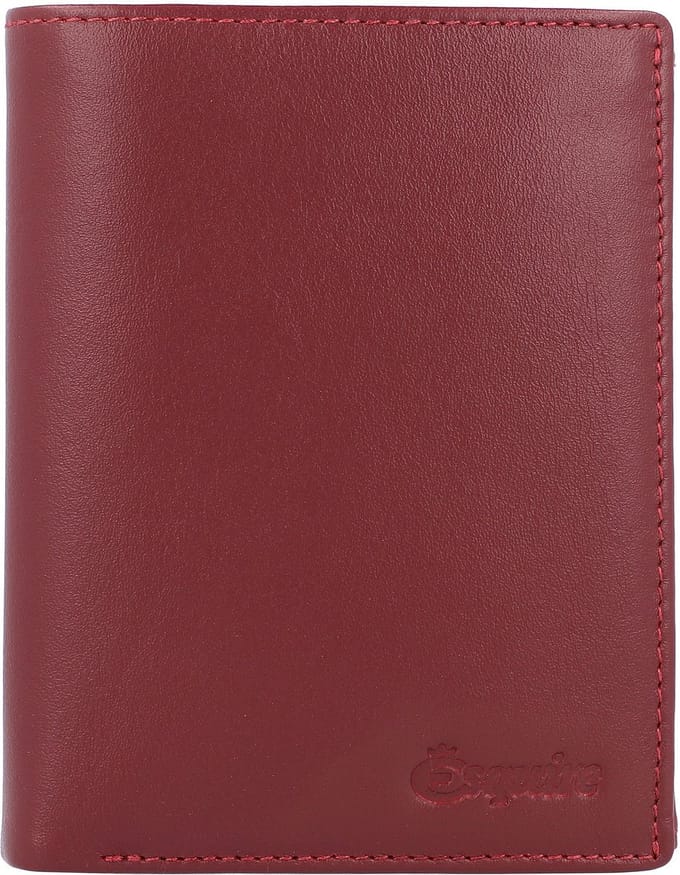 Esquire Peru Portemonnee RFID Leer 9,5 cm - Dames - Staand formaat - rot