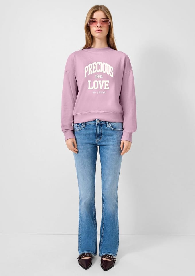 Moderne Middelhoge Bootcut Jeans Dames QS