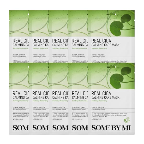 [Promotie] SOME BY MI - Real Cica Calming Care Mask - 10stukken