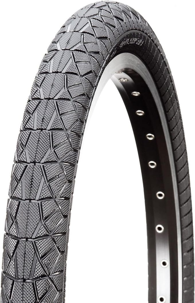 Stijve Fietsbanden Unisex Volwassen - Zwart, One Size