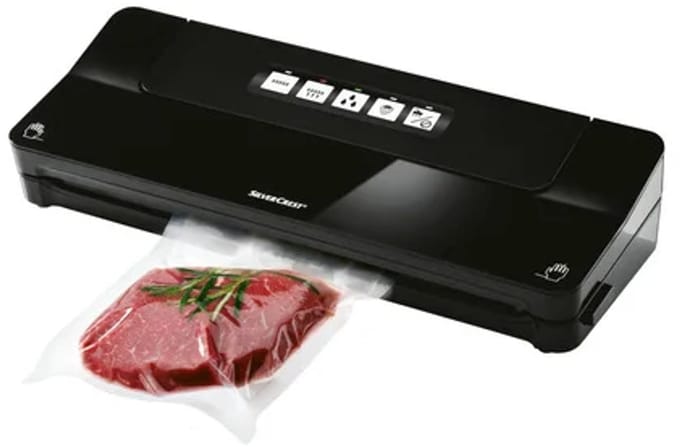Silvercrest Kitchen Tools Vacumeermachine - Zwart - 125W - Voor aroma-, lucht- en waterdichte conservering van levensmiddelen