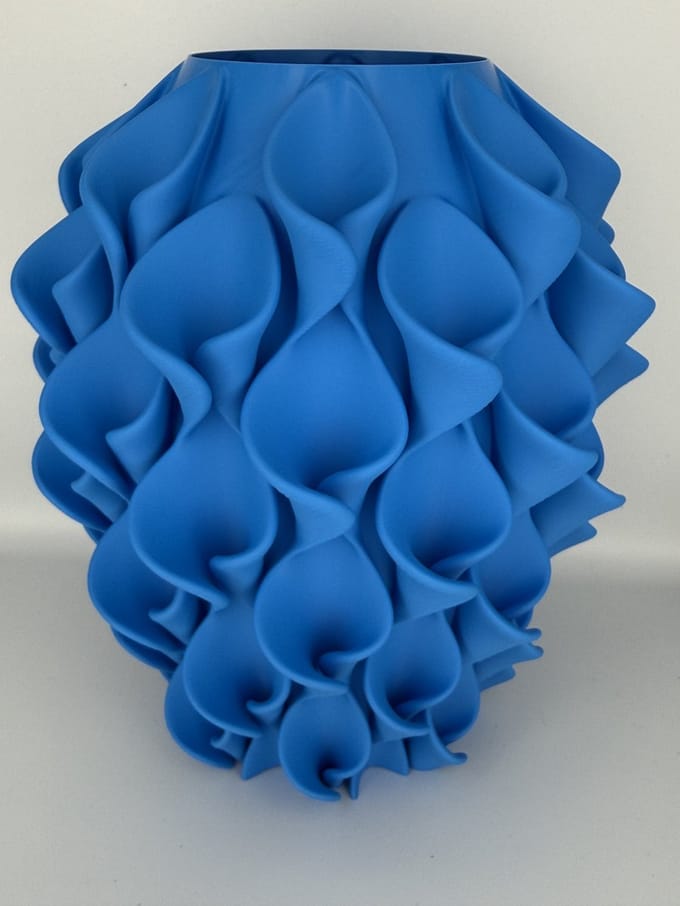 Vaas - Lelie - Blauw - Lelievaas