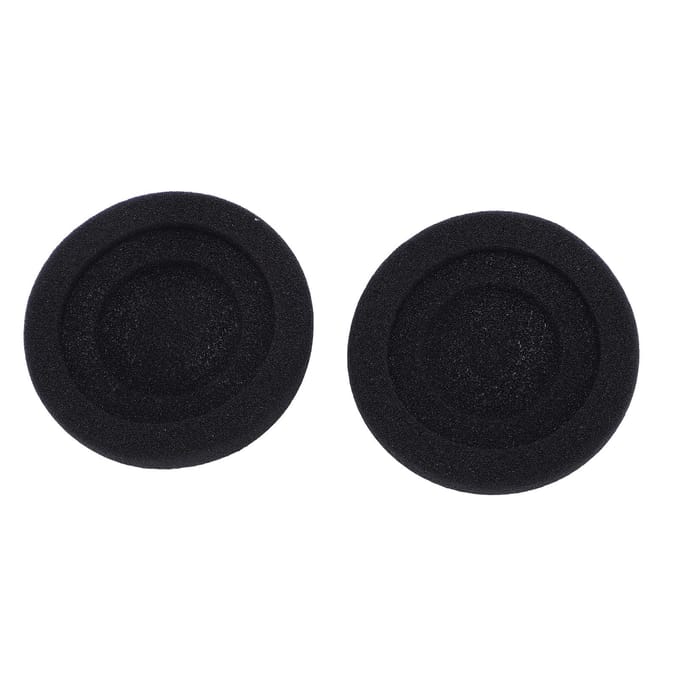 6 stuks Vervangende Oorkussens voor Evolve 20 20se 30 30II 40 65 65+ Hoofdtelefoon Vervangende Oorkussens black