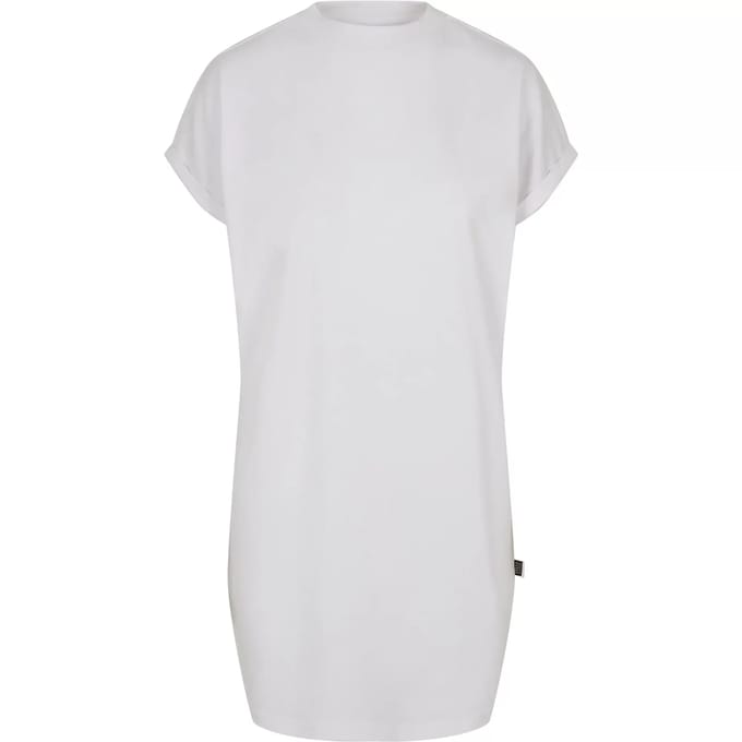 Urban Classics - Rainbow Tee Korte jurk - L - Wit