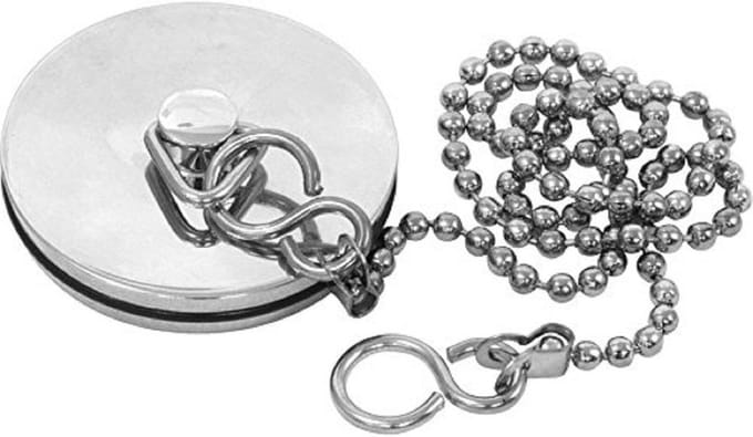 Wasbak Stop Met Ketting Keuken Badkamer Chroom