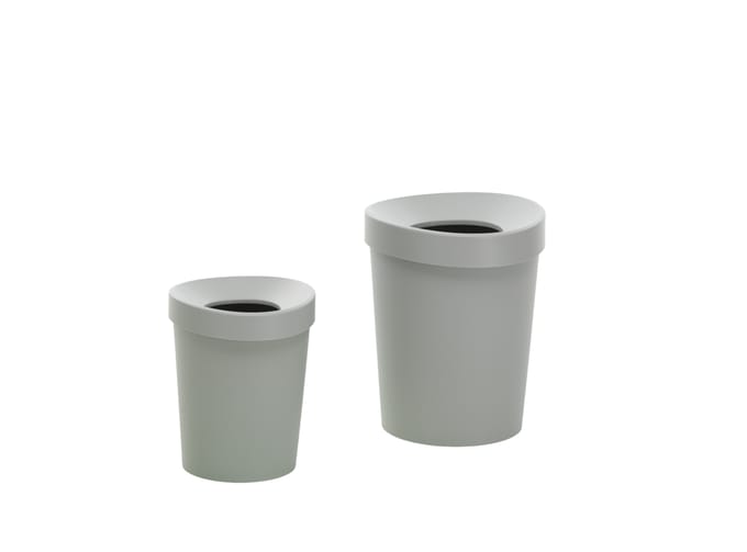 Vitra Happy Bin RE Prullenbak - grijs RE - S