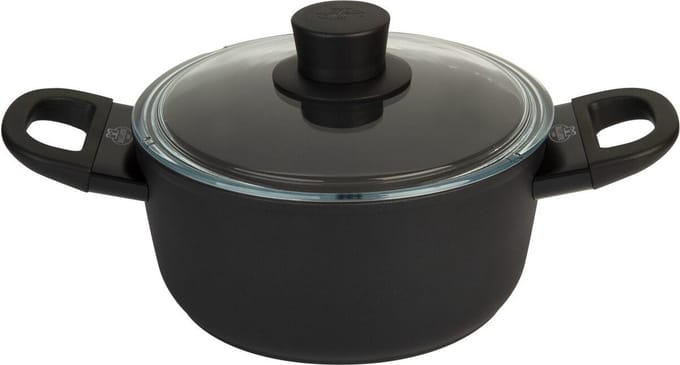 BALLARINI 75002-920-0 steelpan Rond Zwart