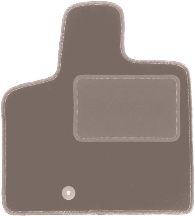 Beige bestuurdersmat voor: Dodge Caravan IV 7-zits (2008-2016)