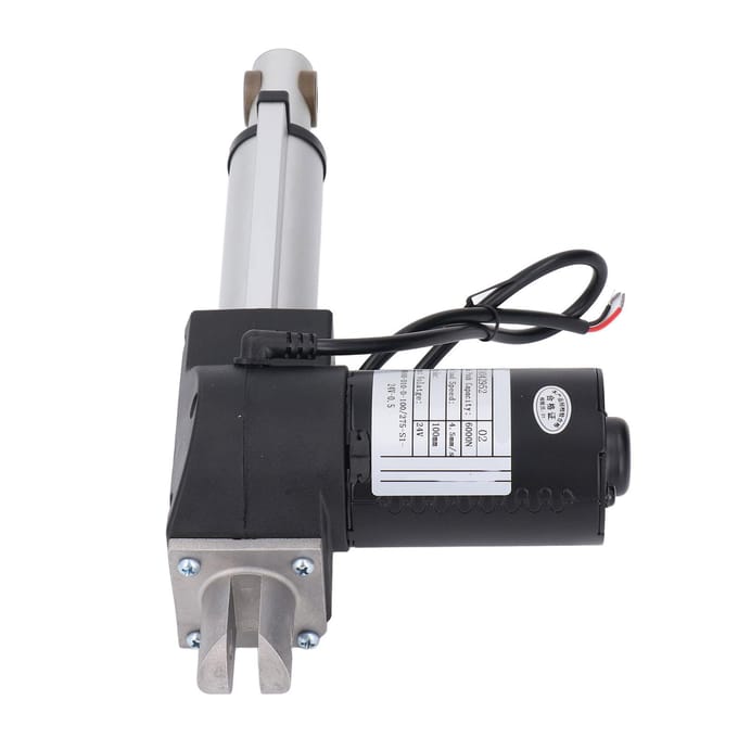 Elektrische Lineaire Actuator 100mm Slag 6000N Duwkracht 4.5mm s Snelheid Heavy Duty Lineaire Actuator met Eindschakelaar DC24V