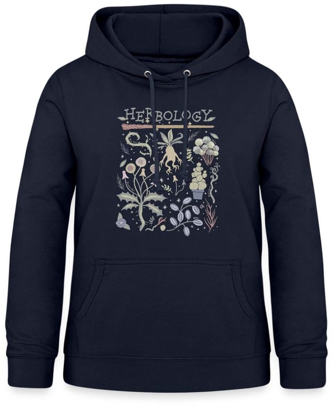 Harry Potter Herbology Botanisch Kruiden Ontwerp Hoodie Dames