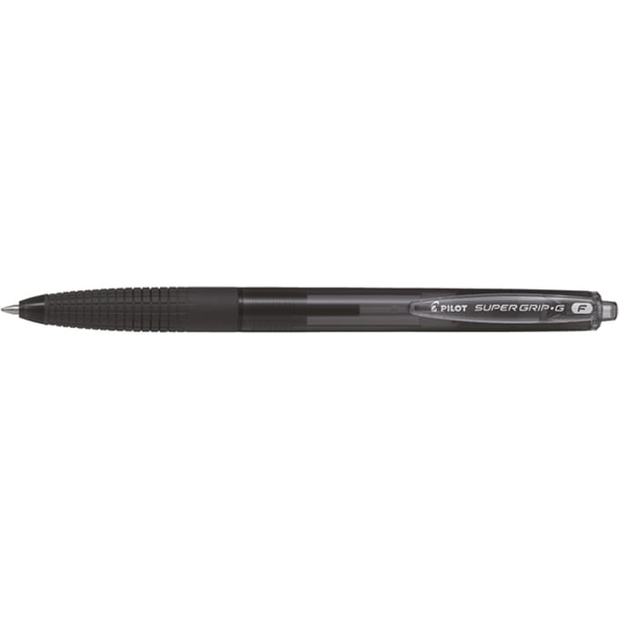 Pilot Super Grip G Retractable Zwart