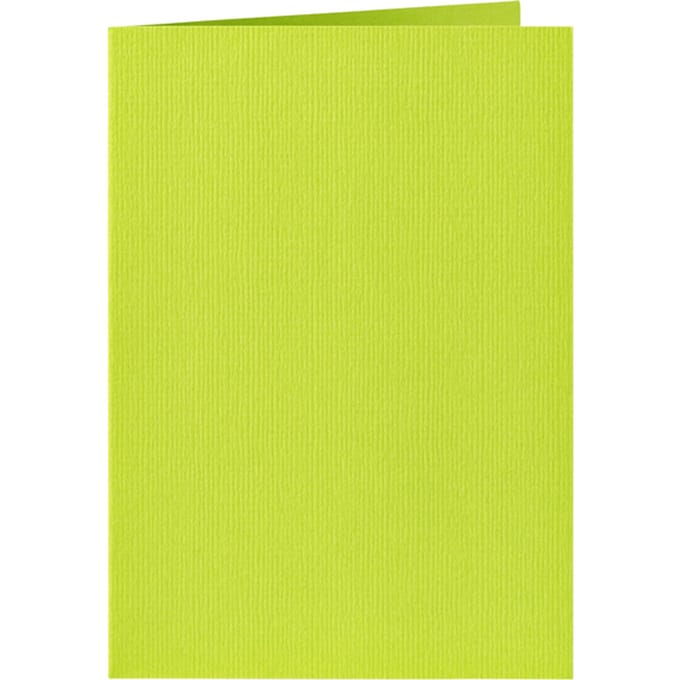 Correspondentiekaart Papicolor dubbel 105x148mm appelgroen pak à 6 stuks